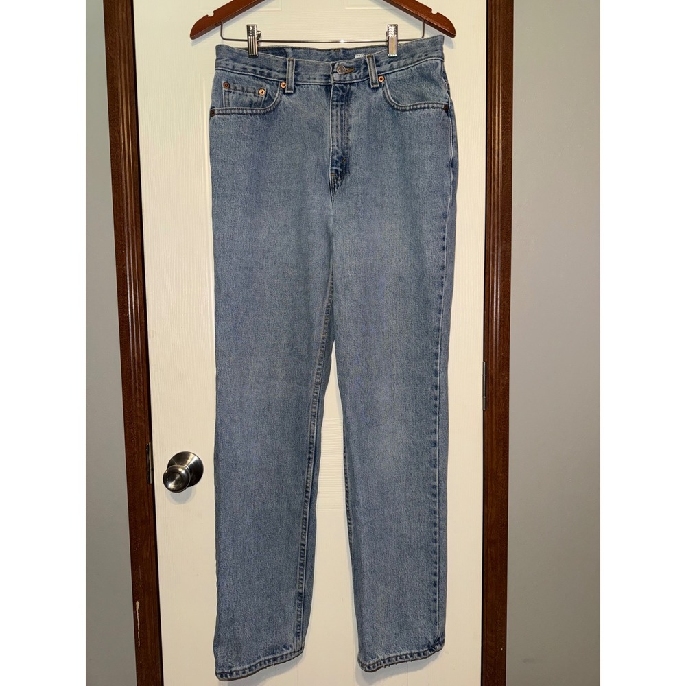 Vintage 1992 Levis 512 Slim Fit Straight Leg Jeans Made in USA Size 10 Reg